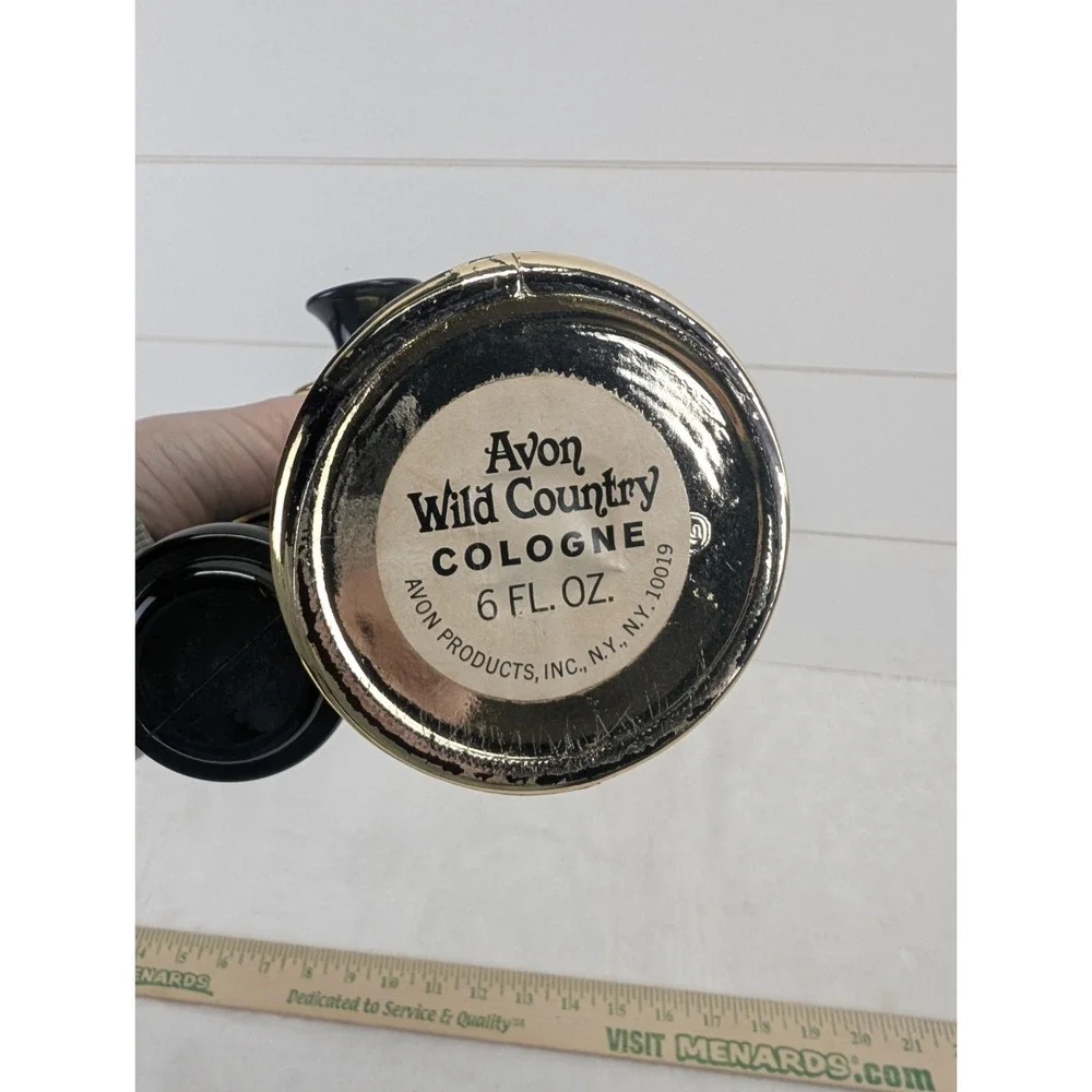 Vintage‎ Avon Wild Country Cologne Candlestick Telephone Talc Powder Perfume